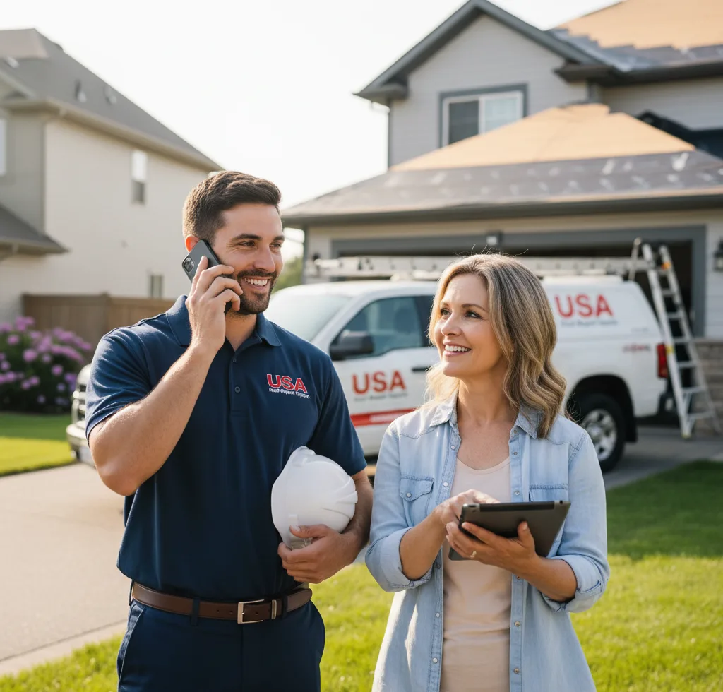 USA Roof Repair Experts customer support in Eustace